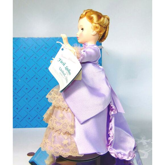 BOXED 1985 Madame Alexander LUCRETIA GARFIELD 14" DOLL First Lady Of USA - Box - Picture 9 of 11
